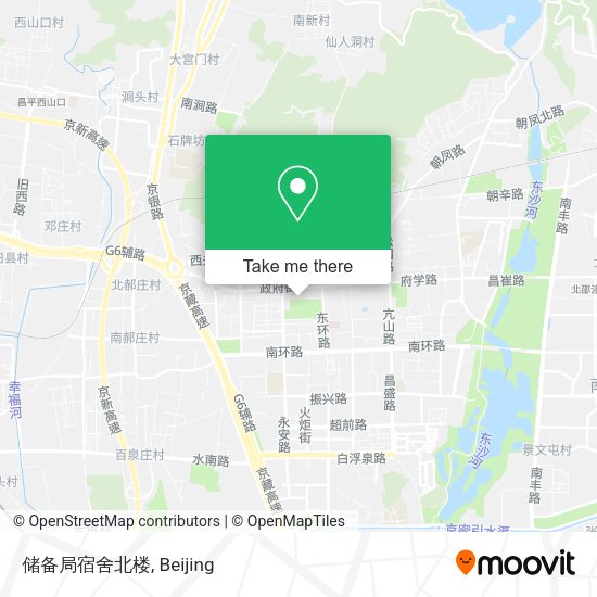 储备局宿舍北楼 map