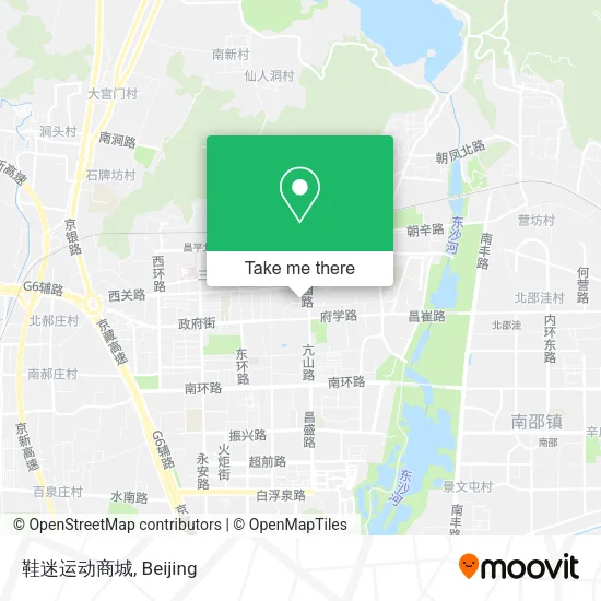 鞋迷运动商城 map