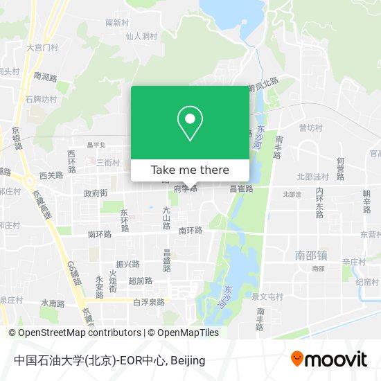 中国石油大学(北京)-EOR中心 map
