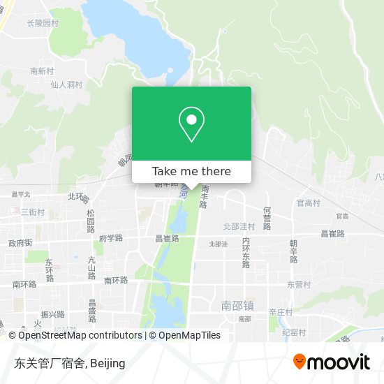 东关管厂宿舍 map