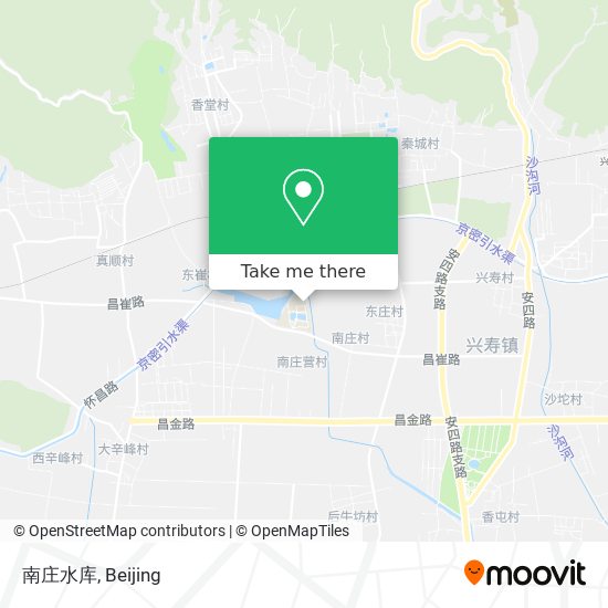 南庄水库 map