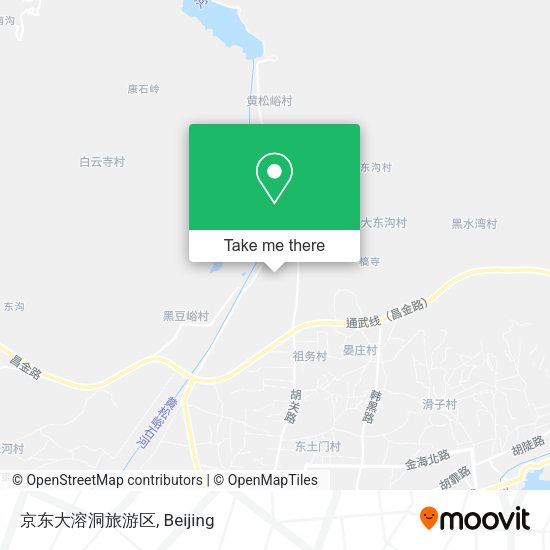京东大溶洞旅游区 map