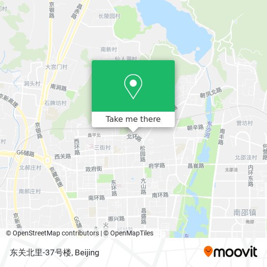 东关北里-37号楼 map