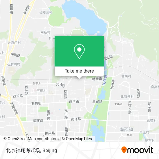 北京驰翔考试场 map