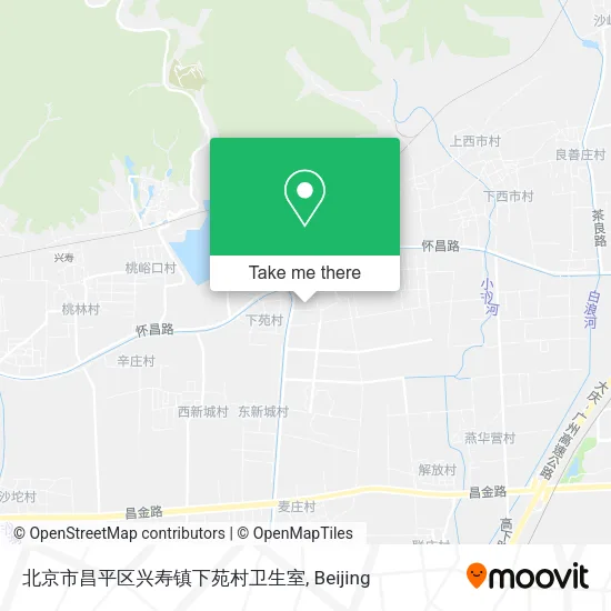 北京市昌平区兴寿镇下苑村卫生室 map