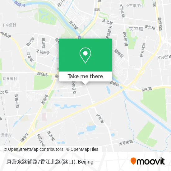 康营东路辅路/香江北路(路口) map