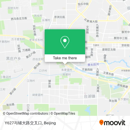Y627与铺大路交叉口 map