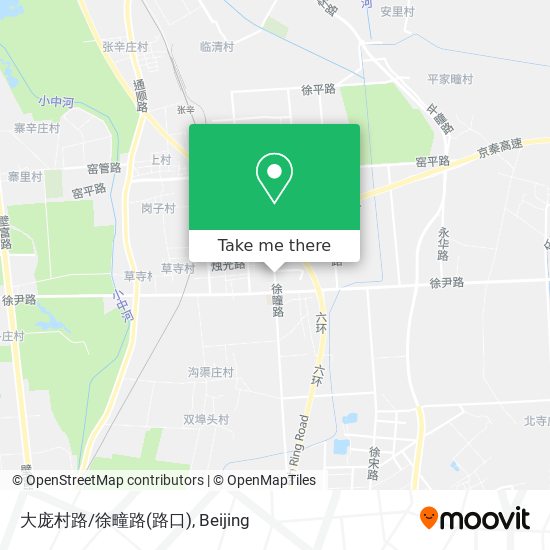 大庞村路/徐疃路(路口) map