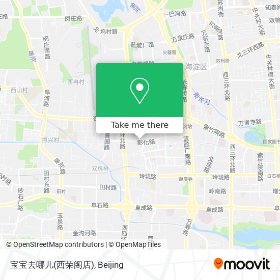 宝宝去哪儿(西荣阁店) map