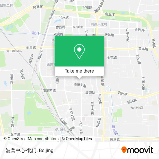 波普中心-北门 map