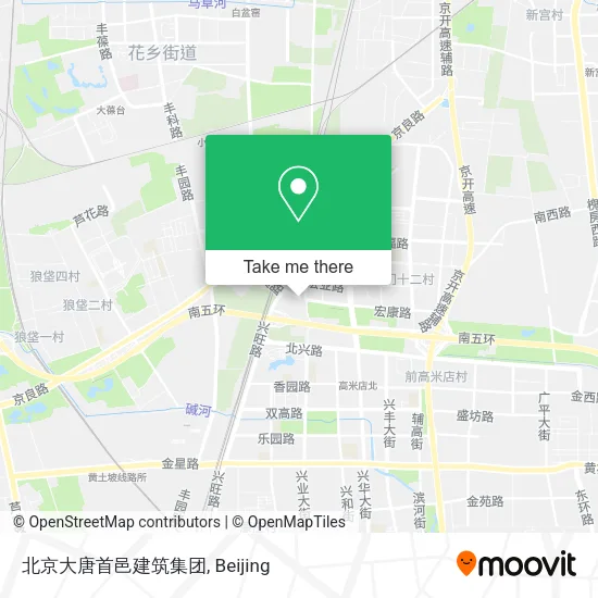 北京大唐首邑建筑集团 map