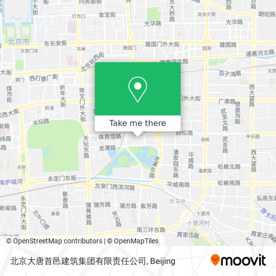北京大唐首邑建筑集团有限责任公司 map