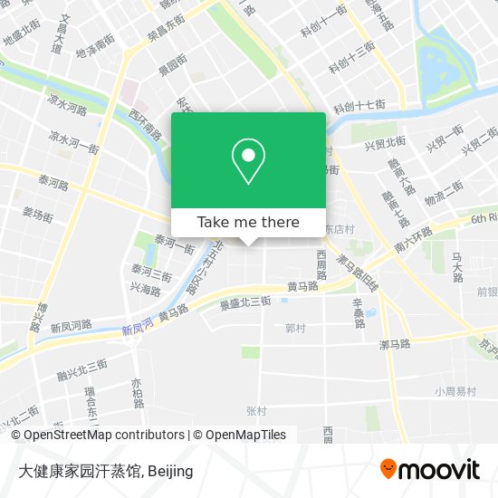 大健康家园汗蒸馆 map