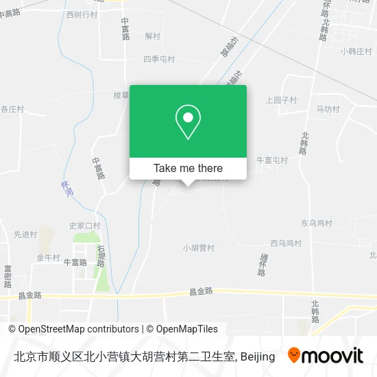 北京市顺义区北小营镇大胡营村第二卫生室 map