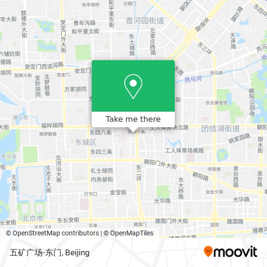 五矿广场-东门 map