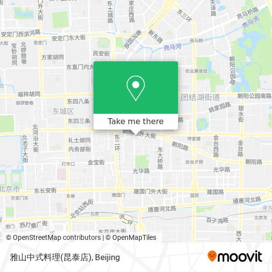 雅山中式料理(昆泰店) map