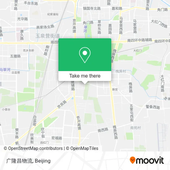 广隆昌物流 map