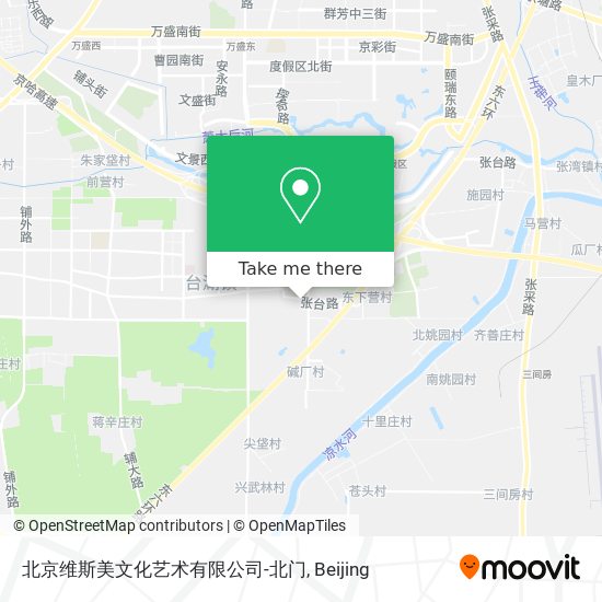 北京维斯美文化艺术有限公司-北门 map