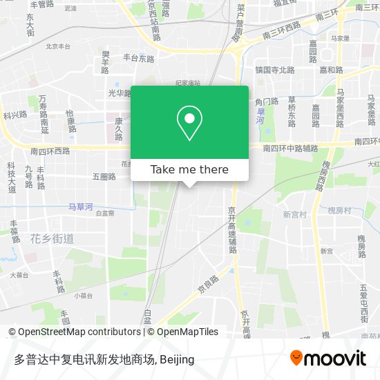 多普达中复电讯新发地商场 map