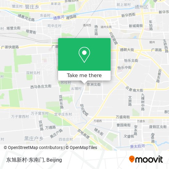 东旭新村-东南门 map