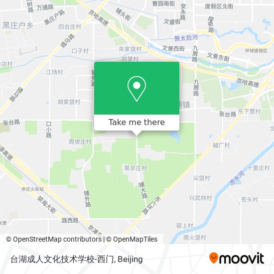 台湖成人文化技术学校-西门 map