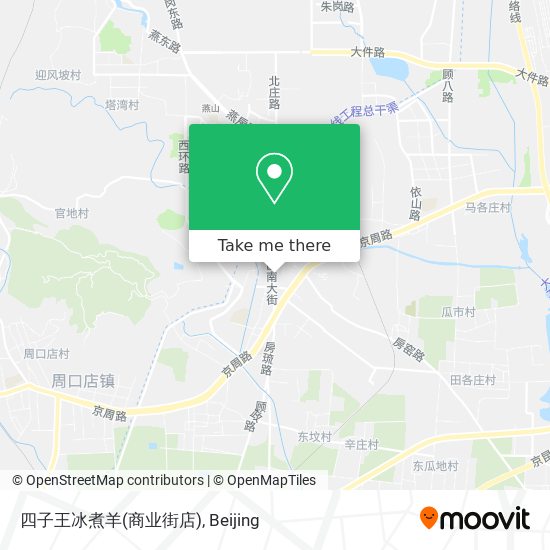 四子王冰煮羊(商业街店) map