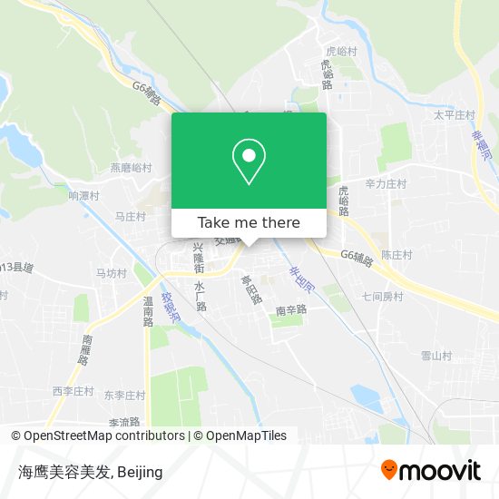 海鹰美容美发 map