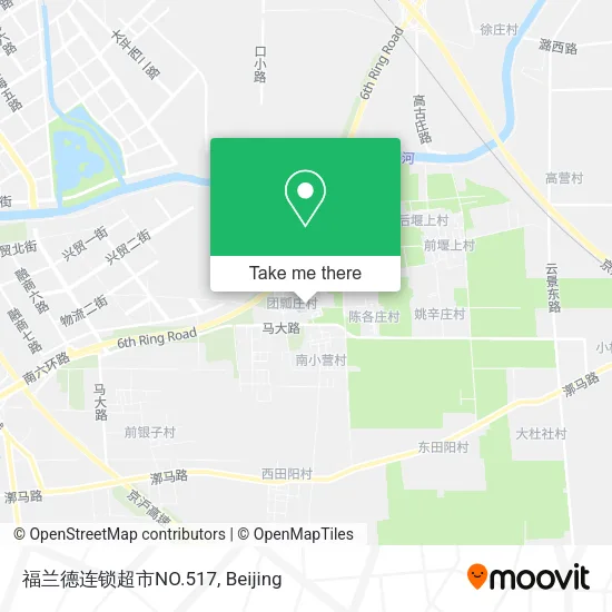 福兰德连锁超市NO.517 map