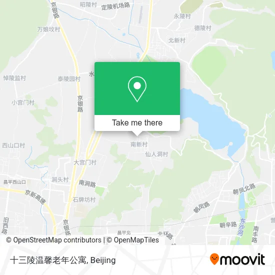 十三陵温馨老年公寓 map