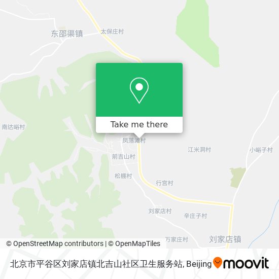 北京市平谷区刘家店镇北吉山社区卫生服务站 map