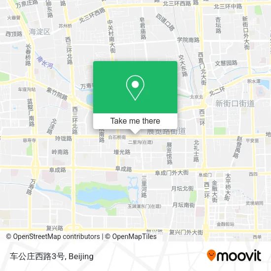 车公庄西路3号 map