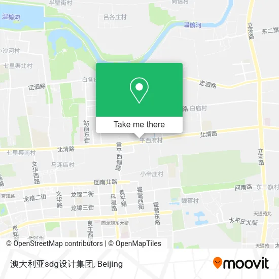 澳大利亚sdg设计集团 map