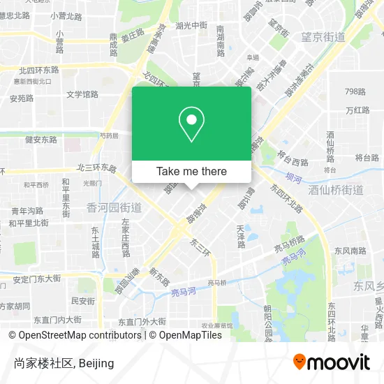 尚家楼社区 map