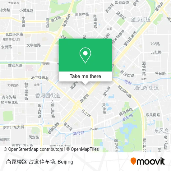 尚家楼路-占道停车场 map