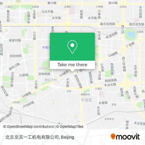 北京京滨一工机电有限公司 map