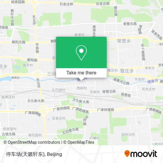 停车场(天籁轩东) map