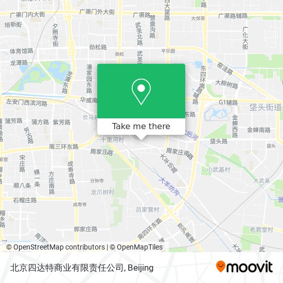 北京四达特商业有限责任公司 map