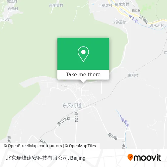 北京瑞峰建安科技有限公司 map