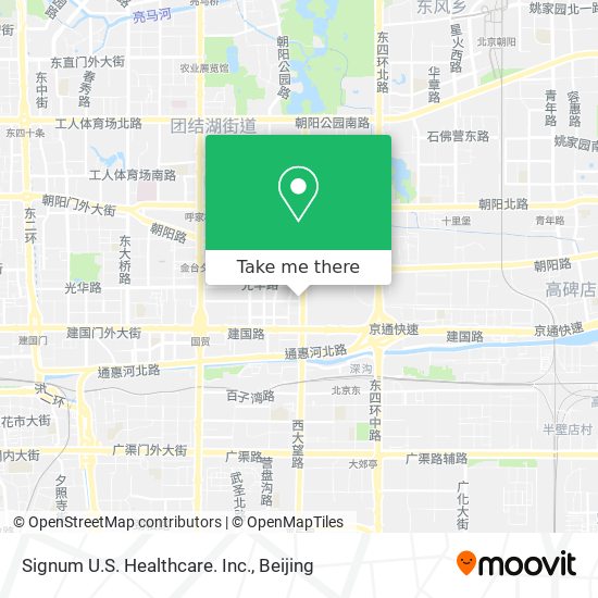 Signum U.S. Healthcare. Inc. map