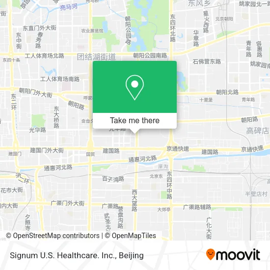 Signum U.S. Healthcare. Inc. map