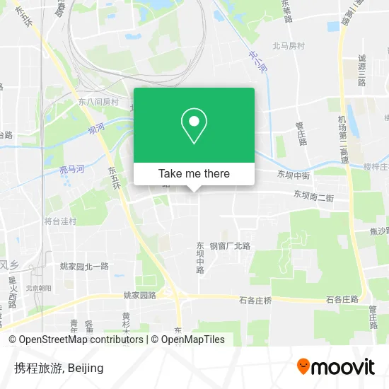 携程旅游 map