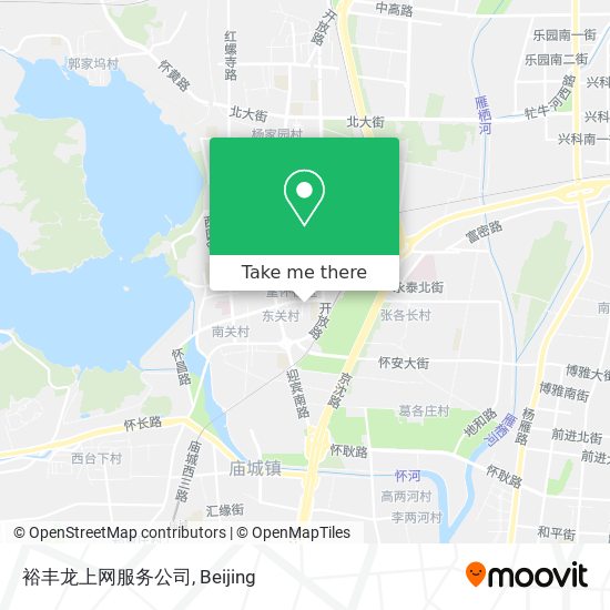 裕丰龙上网服务公司 map