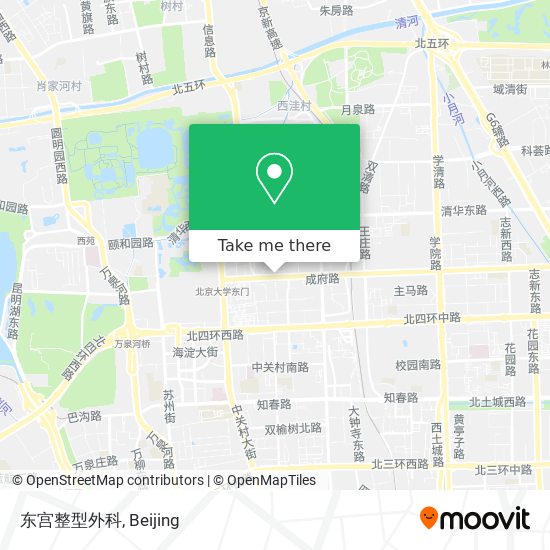 东宫整型外科 map