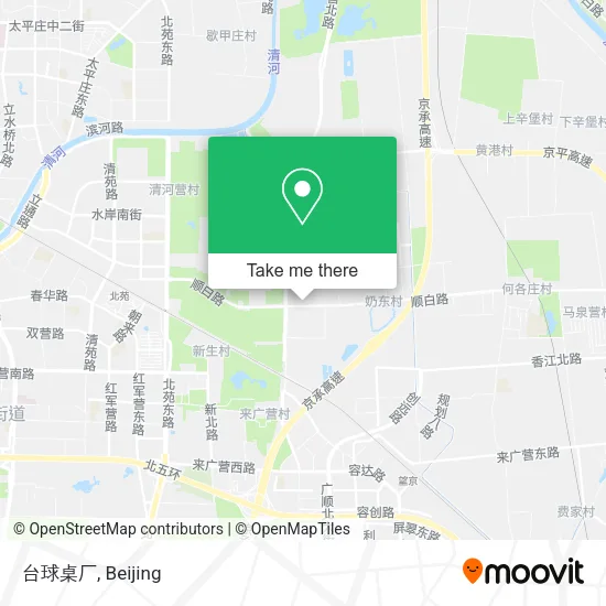台球桌厂 map