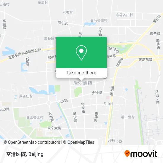 空港医院 map