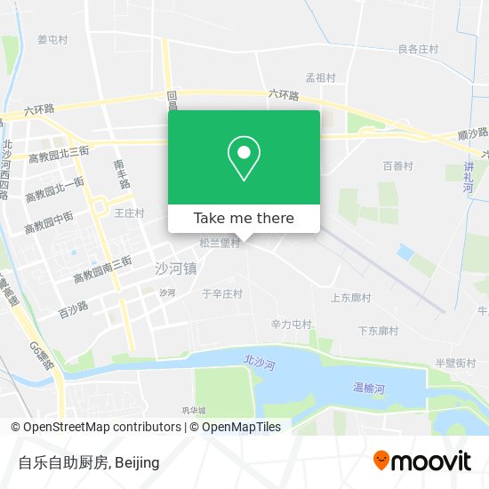 自乐自助厨房 map