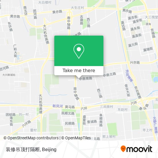 装修吊顶打隔断 map
