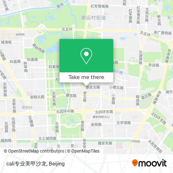 cali专业美甲沙龙 map