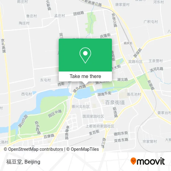 福豆堂 map