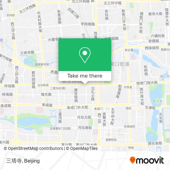 三塔寺 map